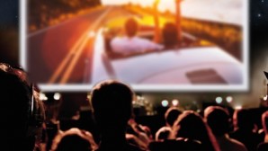 Kayseri’de açık hava sinema keyfi